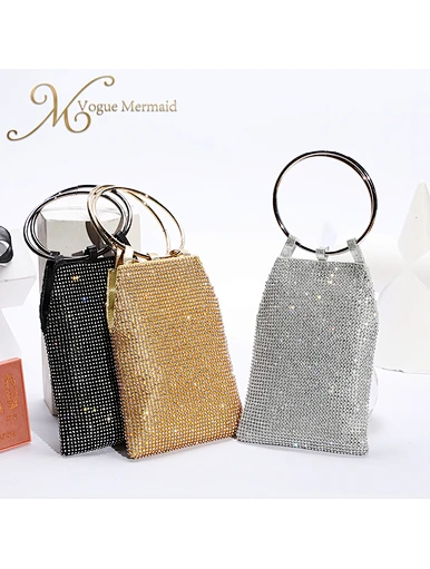rhinestone evening bag